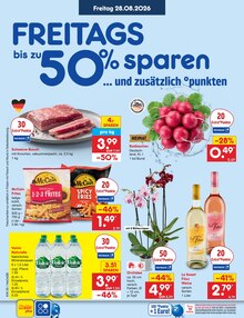 Volvic im Netto Marken-Discount Prospekt "Aktuelle Angebote" mit 70 Seiten (Rostock)