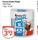 Kinder Riegel bei GLOBUS im Limburg Prospekt für 3,99 €