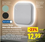 Lidl Ingelfingen - Akku-LED-Wandleuchte Angebot im Prospekt Akku-LED-Wandleuchte bei Lidl im Ingelfingen Prospekt für 12,99 €