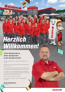 Aktueller toom Baumarkt Prospekt "Respekt, wer's selber macht." Aktueller toom Baumarkt Prospekt