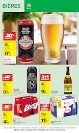 Prix et réduction Bière Forte dans le prospectus Carrefour en cours Offre Bière Forte dans le catalogue Carrefour du moment à la page 19