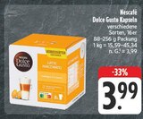 Aktuelle Kaffeevollautomat Angebote bei EDEKA in Jena Aktuelles Dolce Gusto Kapseln Latte Macchiato Angebot bei EDEKA in Jena ab 3,99 €