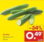 Netto Marken-Discount Barßel - Gurken Angebot im Prospekt Gurken bei Netto Marken-Discount im Barßel Prospekt für 0,49 €