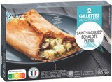 Promo 2 galettes au sarrasin noix de Saint-Jacques à 4,49 € dans le catalogue Picard à Lacoste