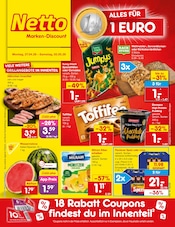 Aktueller Netto Marken-Discount Prospekt mit Wecker, "Aktuelle Angebote", Seite 1