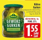 Gewürzgurken von Kühne im aktuellen EDEKA Prospekt