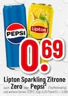 Sparkling Zitrone Angebote von Lipton bei Trinkgut Rüsselsheim für 0,69 €