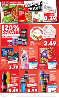 Energydrink im Kaufland Prospekt "Aktuelle Angebote" mit 58 Seiten (Coburg)