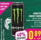 Aktuelle Energydrink Angebote bei Marktkauf in Ahlen Aktuelles Monster Angebot bei Marktkauf in Ahlen ab 0,89 €