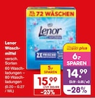 Waschmittel im Angebot bei Netto Marken-Discount in Hilden Waschmittel Angebote von Lenor bei Netto Marken-Discount Hilden für 14,99 €