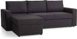 JYSK Schlafsofa Chaiselongue MARSLEV dunkelgrau Stoff im JYSK Prospekt JYSK Schlafsofa Chaiselongue MARSLEV dunkelgrau Stoff von JYSK im aktuellen JYSK Prospekt für 400,00 €