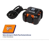 Mehrfachsteckdose von Werckmann im aktuellen Action Prospekt für 9,99 €