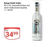 Noble Vodka Angebote von Beluga bei GLOBUS Wetzlar für 34,99 €