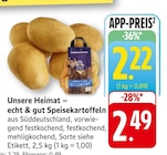 EDEKA Landau - Speisekartoffeln Angebot im Prospekt Speisekartoffeln bei EDEKA im Landau Prospekt für 2,22 €