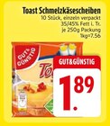 Toast Schmelzkäsescheiben von Gut & Günstig im aktuellen EDEKA Prospekt für 1,89 €