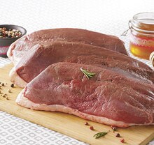 Magrets de canard frais (x 3) - Casino Supermarchés à Dijon Magrets de canard frais (x 3) en promo chez Casino Supermarchés Dijon à 12,95 €