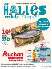Catalogue Supermarchés Auchan Supermarché en cours à Tournus et alentours, "LES HALLES EN FÊTE", 12 pages, 03/03/2026 - 07/03/2026