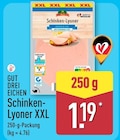 Schinken-Lyoner XXL von Gut Drei Eichen für 1,19 € bei ALDI Nord im Angebot Schinken-Lyoner XXL von Gut Drei Eichen im aktuellen ALDI Nord Prospekt