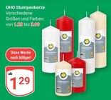Aktuelles Stumpenkerze Angebot bei GLOBUS in Offenbach (Main) ab 1,29 €