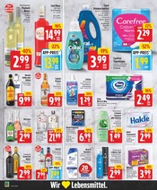 Aktueller WEZ Prospekt mit Sekt, "Die WEZette", Seite 18