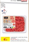Intermarché Villeneuve-lès-Maguelone - Promo Viande bovine : haché vrac 15% MG Promo Viande bovine : haché vrac 15% MG à 6,65 € dans le catalogue Intermarché à Villeneuve-lès-Maguelone