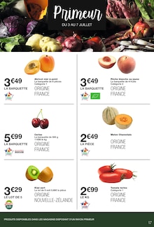 Promo Fruits Et Légumes dans le catalogue Monoprix du moment à la page 17
