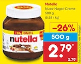 Nuss-Nugat-Creme Angebot in Langenorla Nuss-Nugat-Creme im aktuellen Prospekt bei Netto Marken-Discount in Langenorla