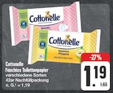 Feuchtes Toilettenpapier Angebote von Cottonelle bei EDEKA Chemnitz für 1,19 €