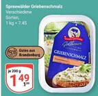 Spreewälder Griebenschmalz im Angebot bei GLOBUS in Erfurt Spreewälder Griebenschmalz Angebote bei GLOBUS Erfurt für 1,49 €