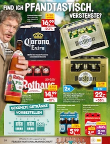 Bier im Netto Marken-Discount Prospekt "Aktuelle Angebote" mit 70 Seiten (Filderstadt)