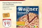 Original Wagner Steinofen Pizza Angebote von Wagner bei GLOBUS Neunkirchen für 1,59 €