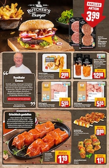 Pute im REWE Prospekt "Dein Markt" mit 34 Seiten (Augsburg)