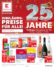 Aktueller Kaufland Supermärkte Prospekt für Kolbingen 22.05.2025 - 28.05.2025 Kaufland Prospekt für Kolbingen mit 58 Seiten