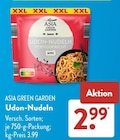 Udon-Nudeln im ALDI SÜD Prospekt Udon-Nudeln von ASIA GREEN GARDEN im aktuellen ALDI SÜD Prospekt für 2,99 €