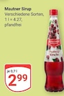 Sirup Angebote von Mautner bei GLOBUS Zwickau für 2,99 €