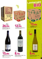 Vin Rouge Angebote im Prospekt "L'anniversaire BIO" von NaturéO auf Seite 15