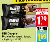 Designer Protein Bar Angebote von ESN bei EDEKA Heidelberg für 1,69 €