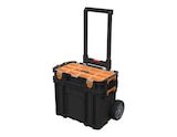 Trolley + organiseur métal et plastique 35 kg - H. 59 x L.56,5 x l. 56,5 cm en promo chez Brico Dépôt Bourges à 80,90 €