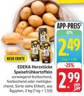 Herzstücke Speisefrühkartoffeln Angebote von EDEKA bei E center Neustadt für 2,49 €