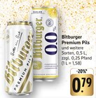 Premium Pils Angebote von Bitburger bei E center Trier für 0,79 €