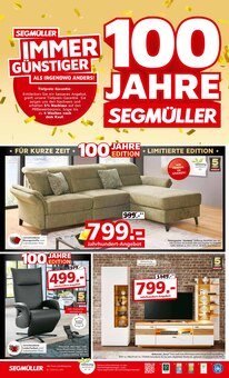 Relaxsessel im Segmüller Prospekt "100 JAHRE SEGMÜLLER" mit 8 Seiten (Mannheim)