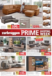 Wohnwand im Zurbrüggen Prospekt in Löhne Aktueller Zurbrüggen Prospekt mit Wohnwand, "PRIME SHOPPING WEEK", Seite 6