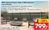WPC-Sichtschutzzaun Valla im Angebot bei Netto Marken-Discount in Görlitz WPC-Sichtschutzzaun Valla Angebote bei Netto Marken-Discount Görlitz für 799,00 €