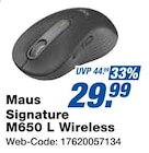 Maus Signature M650 L Wireless bei expert im Hannover Prospekt für 29,99 €