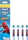 Aufsteckbürsten Kinder PRO Spiderman, ab 3 Jahren von Oral-B für 14,95 € bei dm-drogerie markt im Angebot Aufsteckbürsten Kinder PRO Spiderman, ab 3 Jahren von Oral-B im aktuellen dm-drogerie markt Prospekt