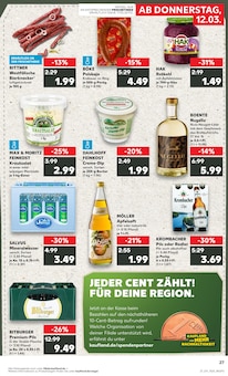 Krombacher im Kaufland Prospekt "Hier bin ich richtig" mit 66 Seiten (Borken)