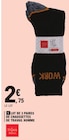 Lot de 3 paires Chaussettes de travail homme dans le catalogue E.Leclerc