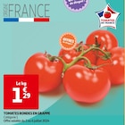 Promo TOMATES RONDES EN GRAPPE à 1,29 € dans le catalogue Auchan Supermarché à Tessancourt-sur-Aubette
