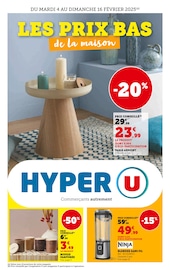 Prospectus Hyper U à Brie-Comté-Robert, "Hyper U", 32 pages de promos valables du 04/02/2025 au 16/02/2025