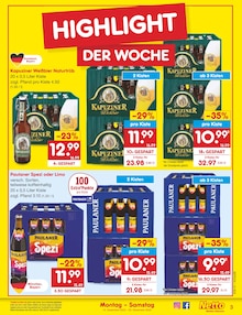 Bier im aktuellen Netto Marken-Discount Prospekt (Fürth) Bier im Netto Marken-Discount Prospekt "Aktuelle Angebote" mit 64 Seiten (Fürth)